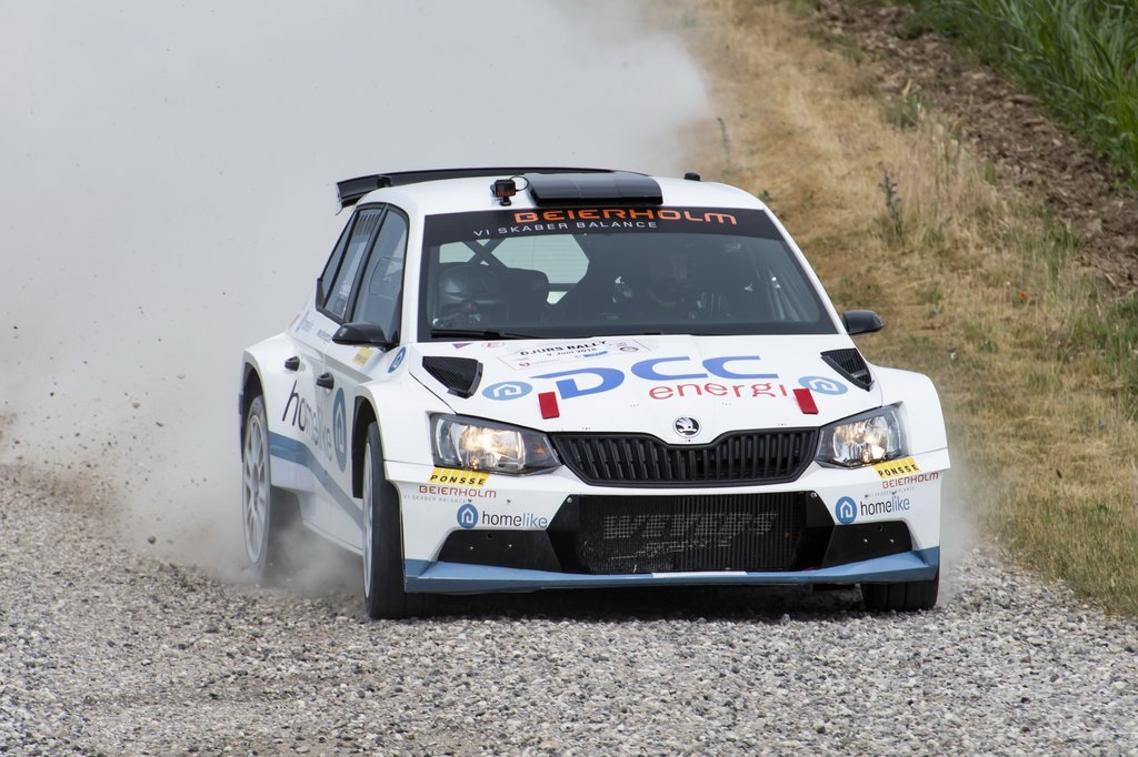 Esben Hegelund var hurtigst på de djurslandske grusveje
(Foto: Jokum Tord Larsen)